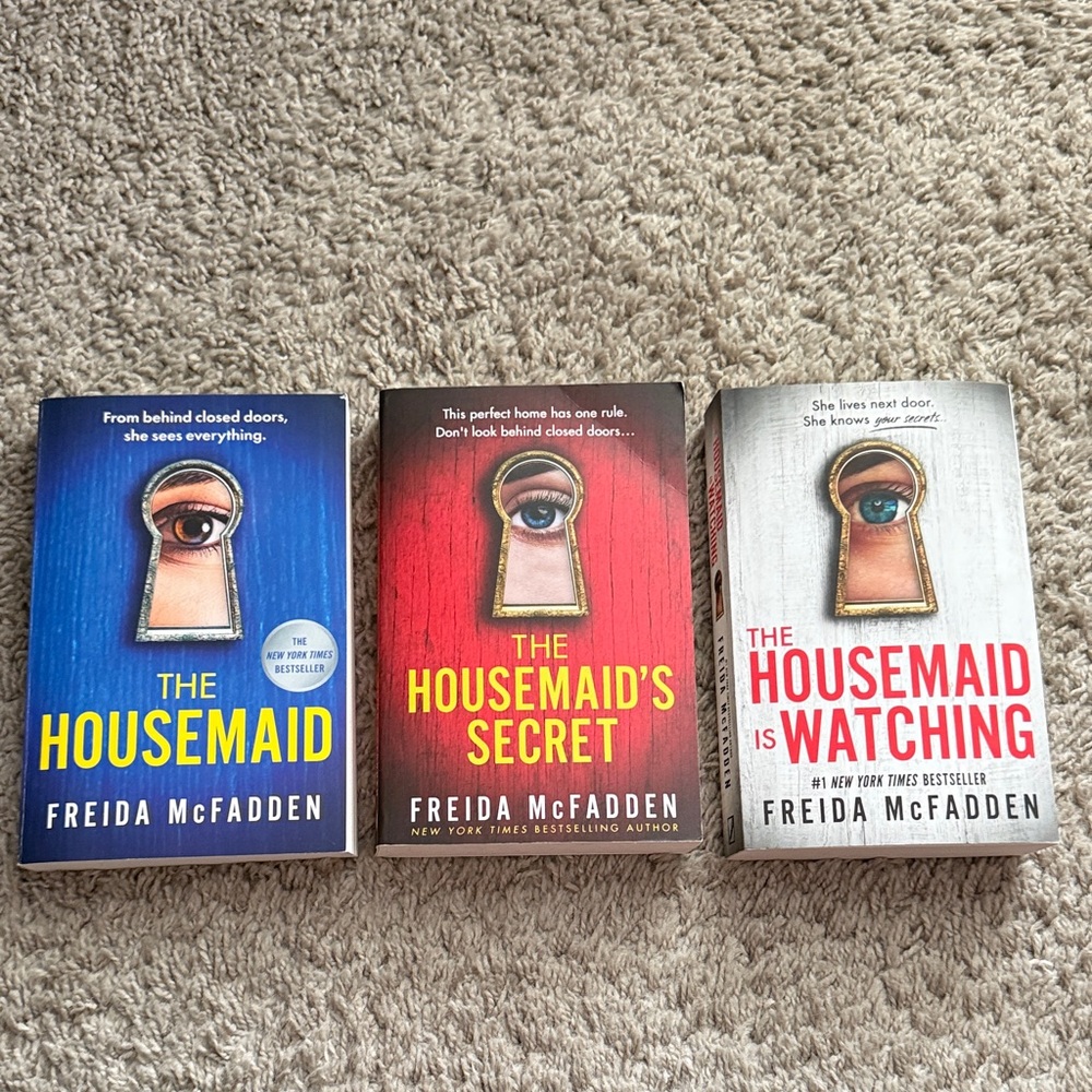 Bundle of All 3 Housemaid Books by Freida McFadden